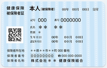 ①健康保険証を受付にご提出ください